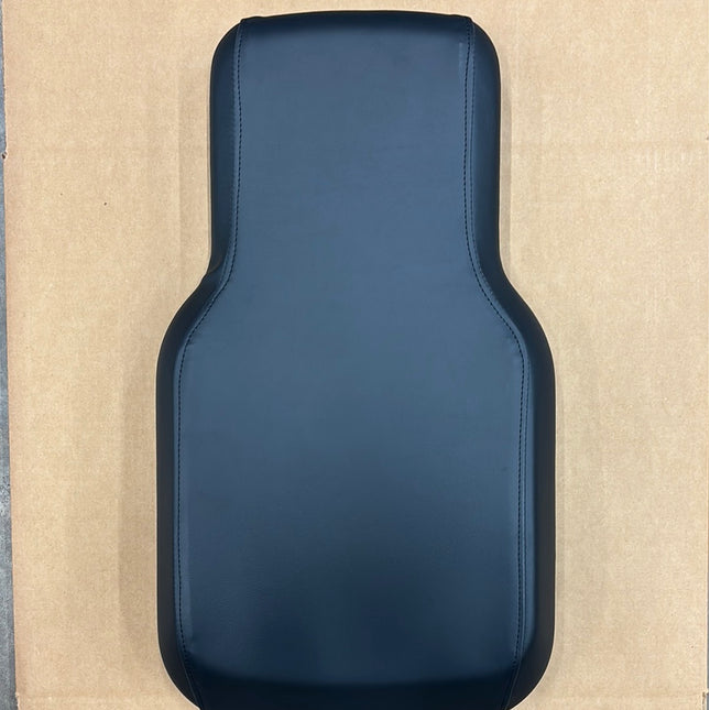 1000018-0001 PAD, LARGE BACK CUS, SNGL STITCH- BLACK