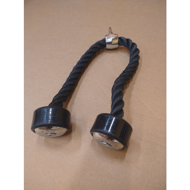 American Barbell: Triceps Press Down Rope Cable Attachment with Rubber Ends